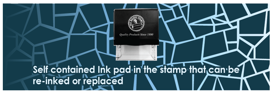 COSCO 2000 Plus Stamp L 60 Replacement Ink Pad 1 Each Blue Ink
